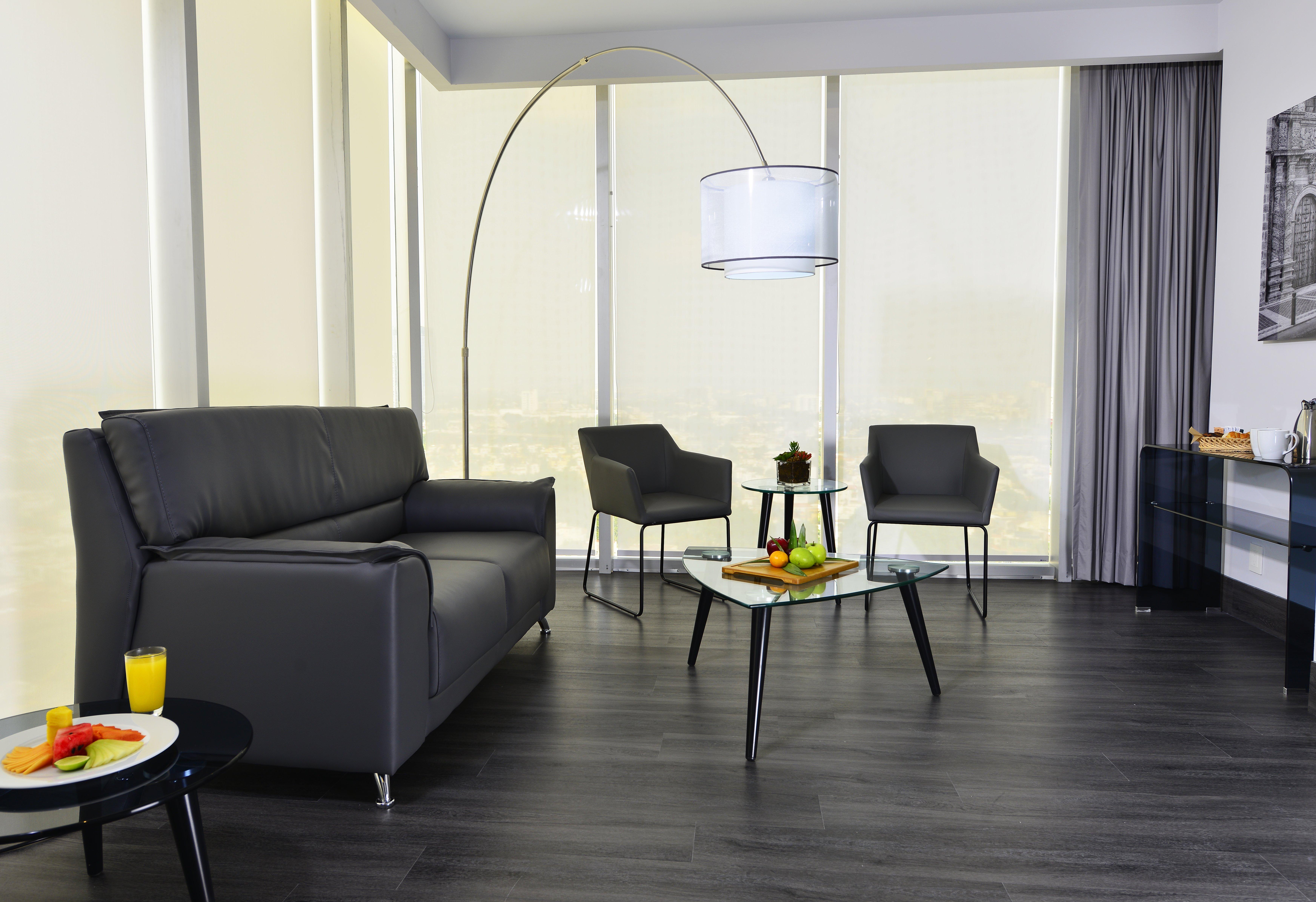Baruk Guadalajara Hotel De Autor エクステリア 写真 A living room with a floor lamp